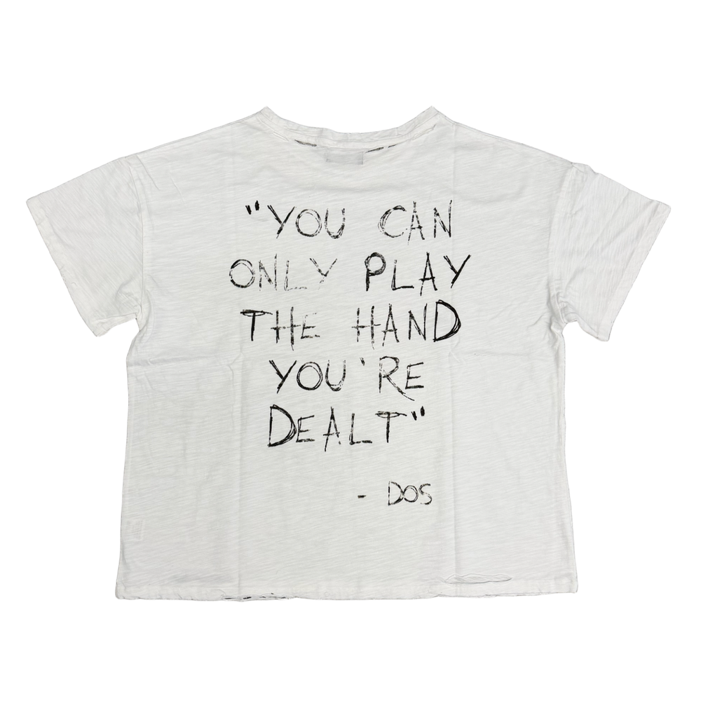 DOS 'Vegas' White Tee