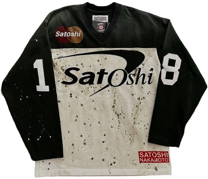 Satoshi Nakamoto 'Bank of Satoshi' Longsleeve Tee