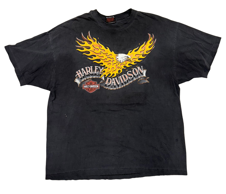 Harley Davidson 'Pikes Peak' Black Vintage Tee