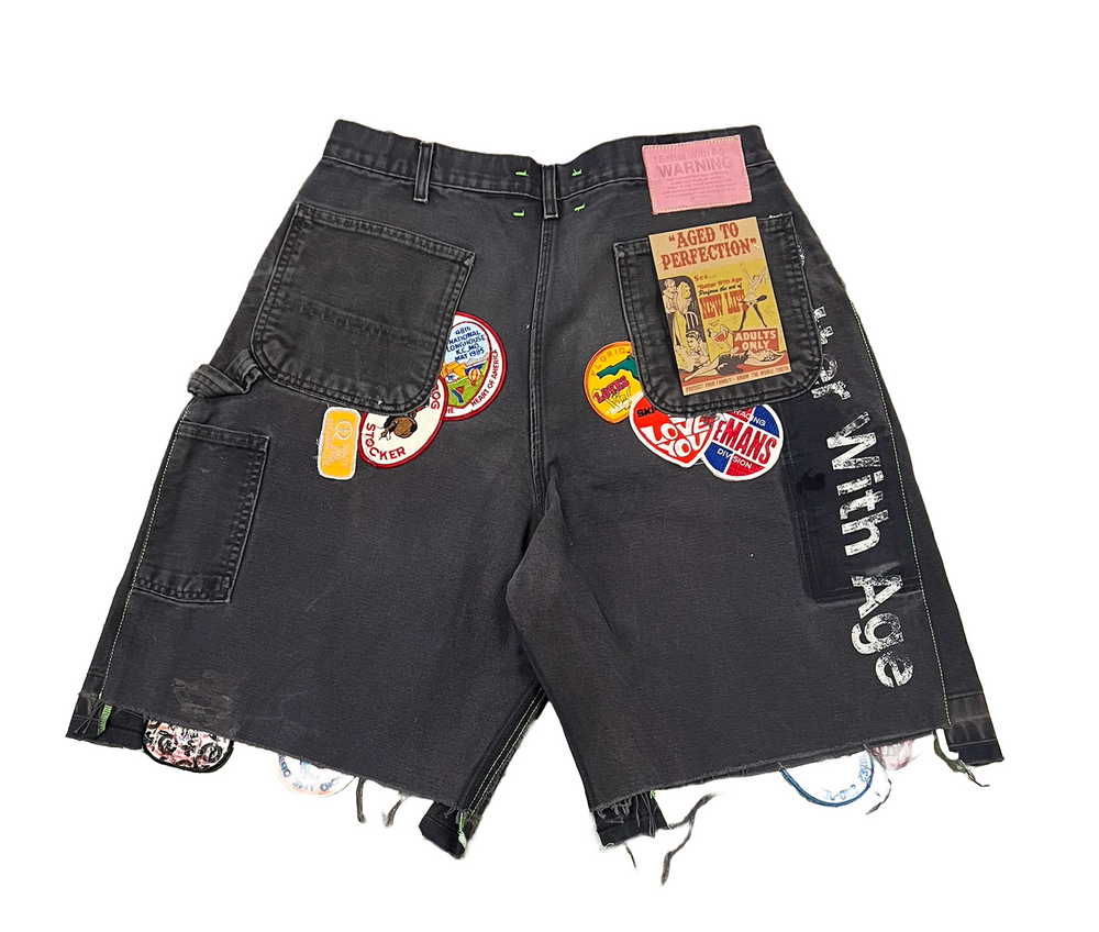*Better With Age 'Gentleman' Dark Wash Shorts