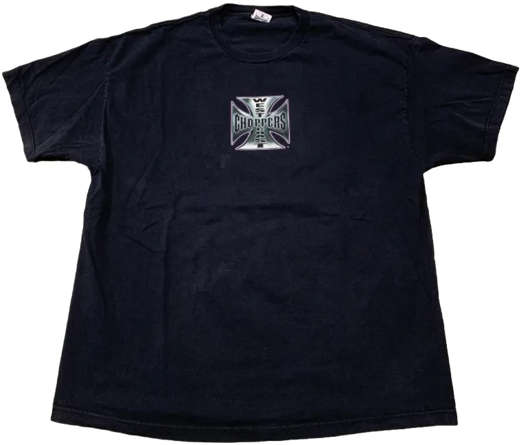 West Coast Chopper 'Purple Long Beach, CA' Vintage Tee