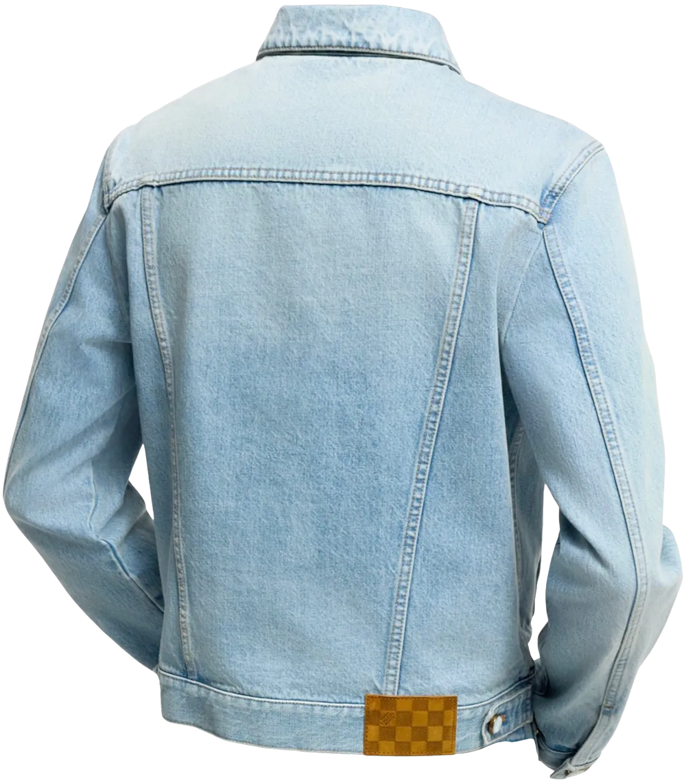 Louis Vuitton 'Light Wash' Denim Trucker Jacket