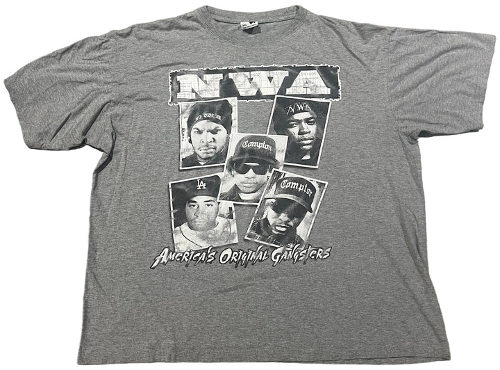 NWA 'Americas Original Gangsters' Grey Vintage Tee