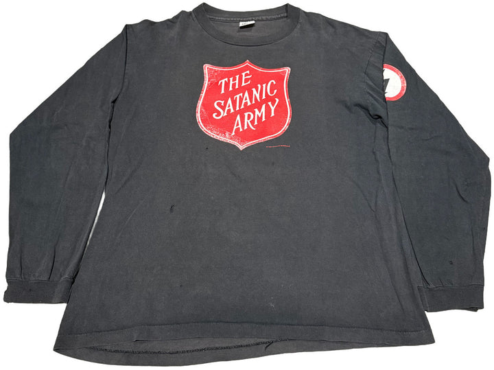 Marilyn Manson 'The Satanic Army' Vintage Black Longsleeve