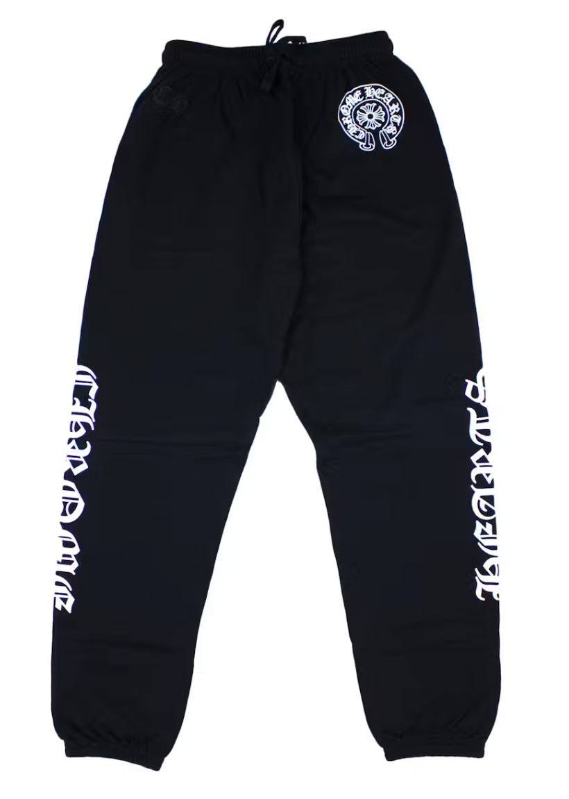 Chrome Hearts Horseshoe Logo 'F*ck You' Sweatpants