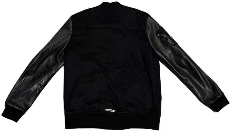 Chrome Hearts 'Black' Letterman varsity Jacket