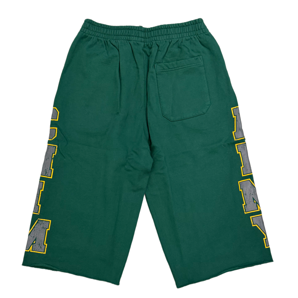 Happy Memories Don't Die HMDD 'Green' Army Sweat Shorts