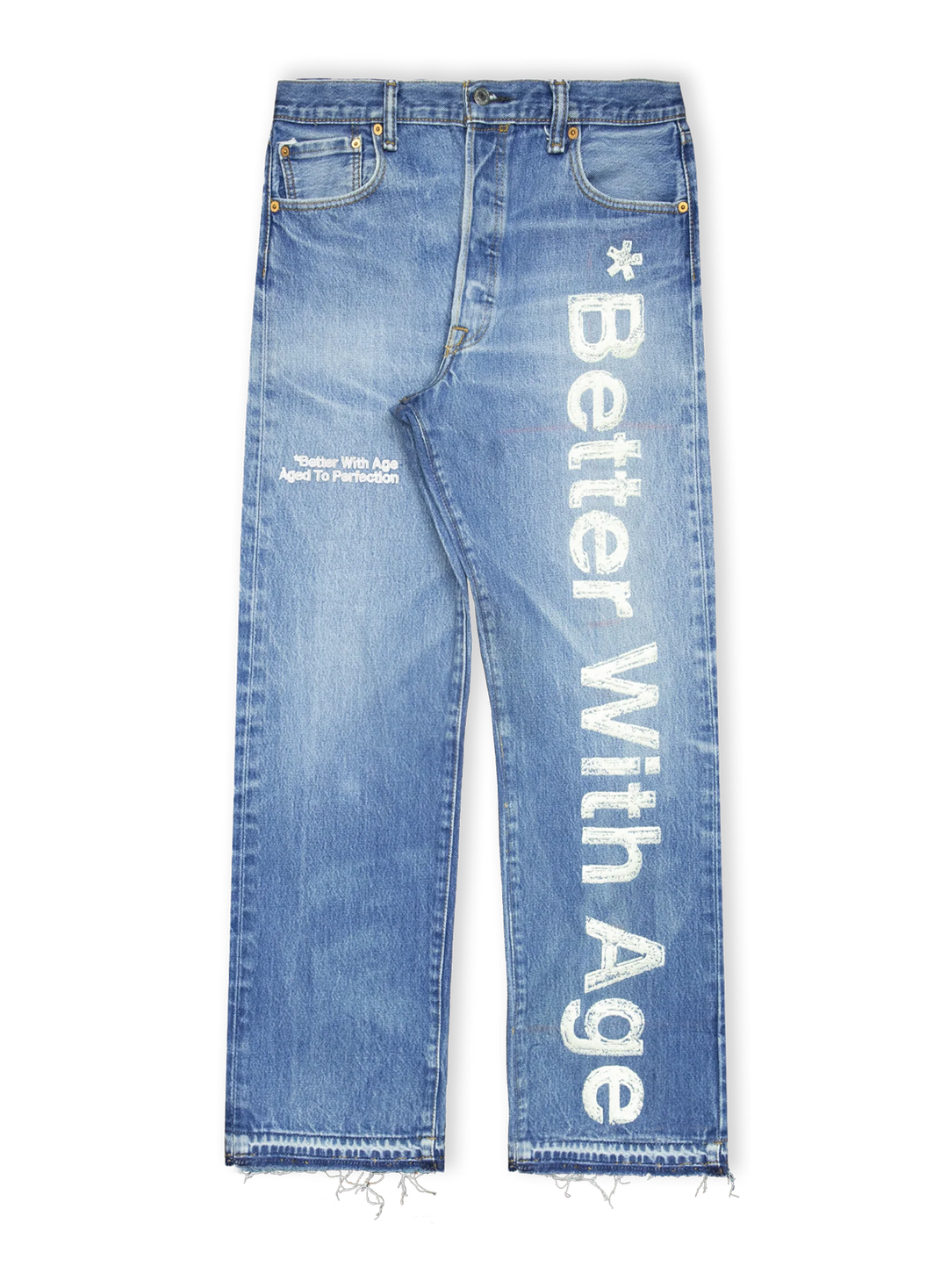 *Better With Age 'In Case You Forgot' Embroidered Jeans