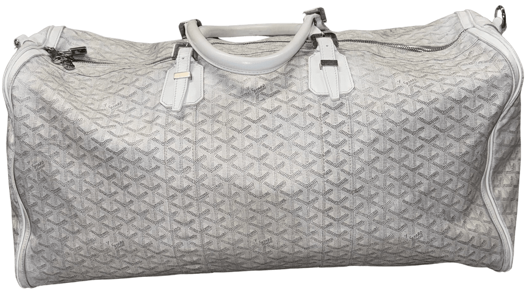 Goyard 'White' Boston 60 Duffle Bag – Showroom LA
