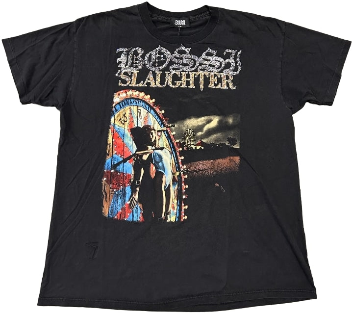 Bossi 'Slaughter Stick It to Ya' Rhinestone Vintage Tee
