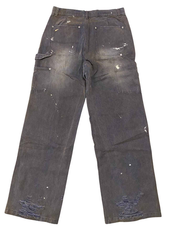 Happy Memories Don't Die HMDD 'Grey' Denim Work Jeans