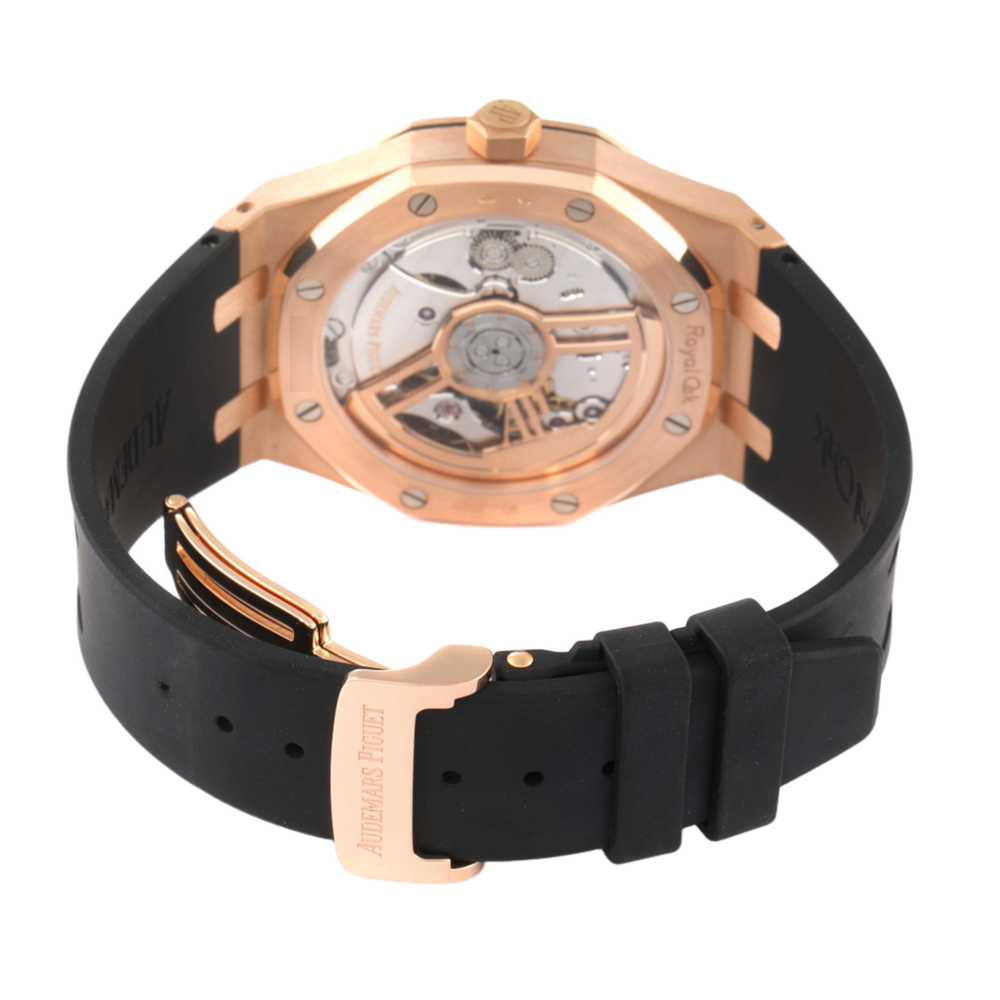 Audemars Piguet Royal Oak 15500OR Black Rubber Strap