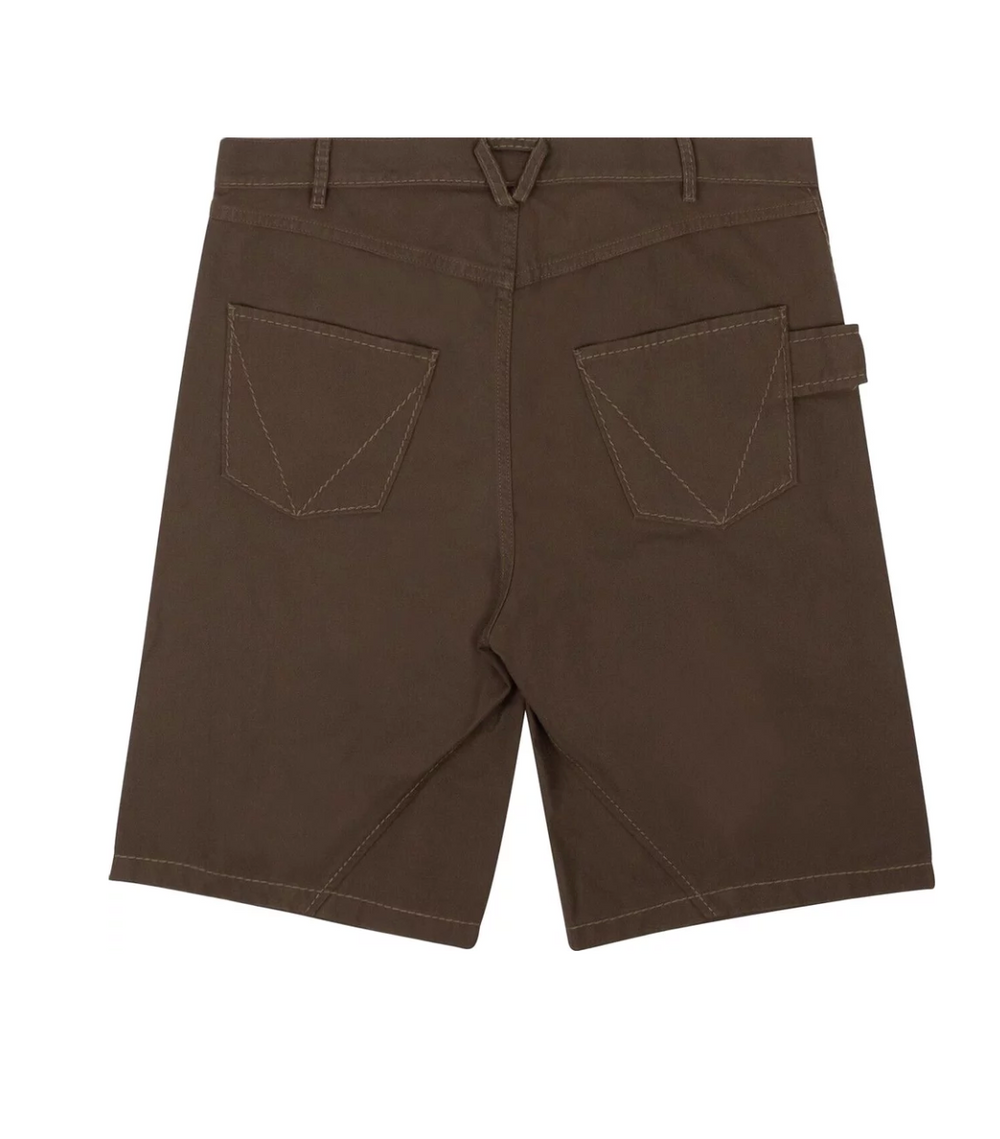 Bottega Veneta 'Twill' Brown Shorts