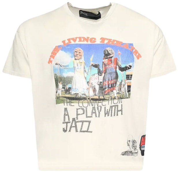 Paly 'The Living Theatre' White Tee