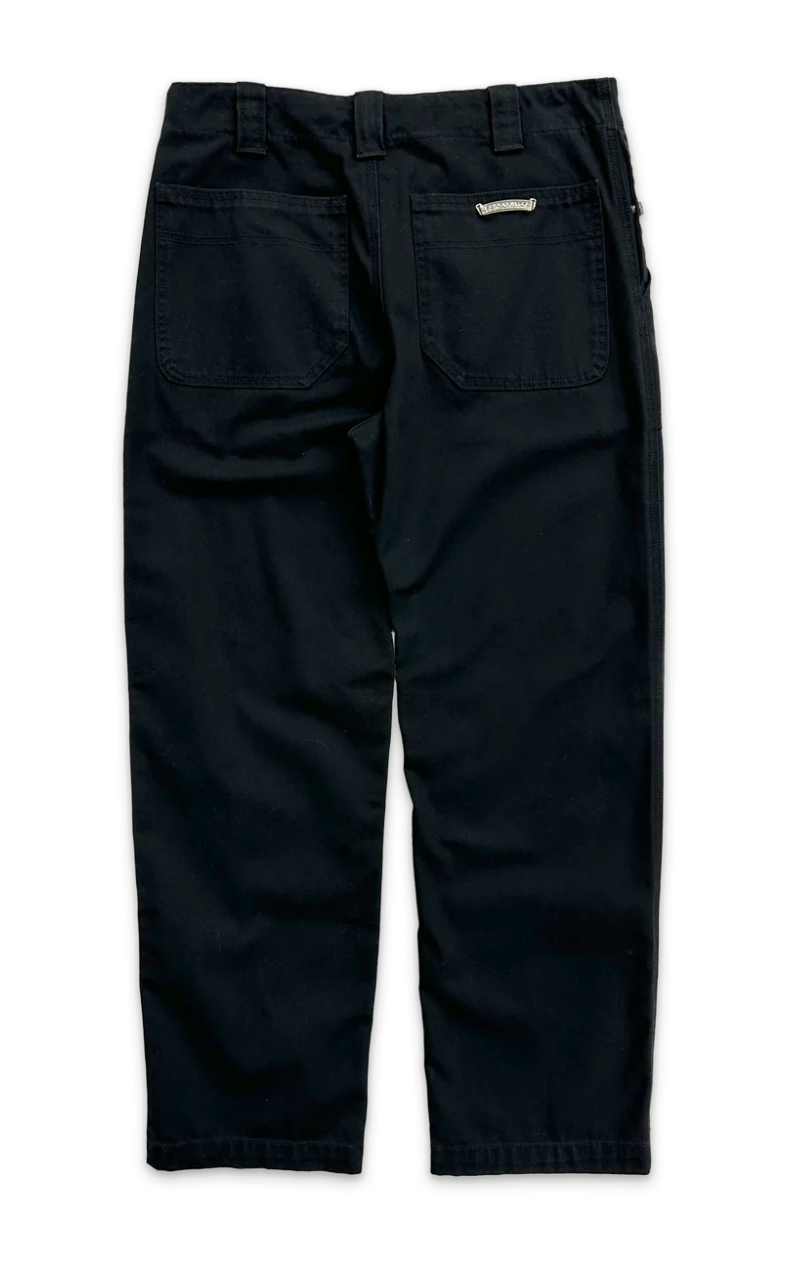 Chrome Hearts Black Canvas Pants