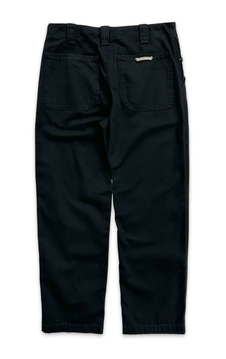 Chrome Hearts Black Canvas Pants