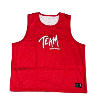 Chrome Hearts Matty Boy '99 Form' Red Mesh Reversible Basketball Jersey