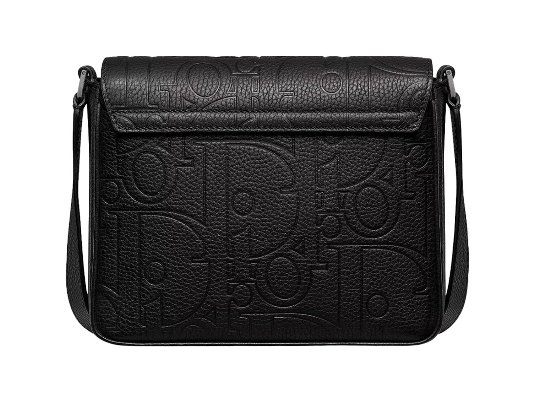 Dior 'Black' Flap Messenger Bag