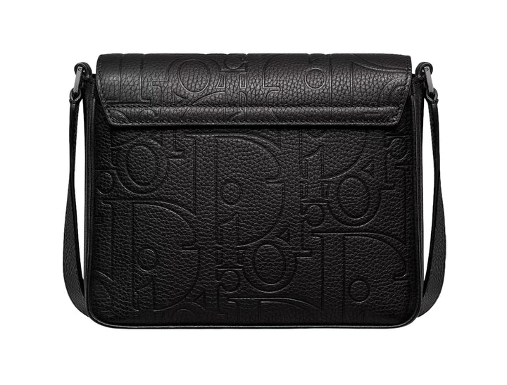 Dior 'Black' Flap Messenger Bag