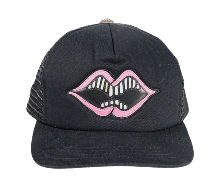 Chrome Hearts Matty Boy 'Pink Lip' Trucker Hat