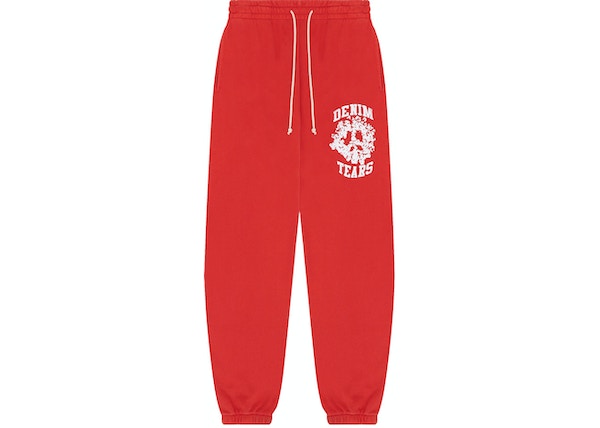 Denim Tears Denim University Sweatpants Red