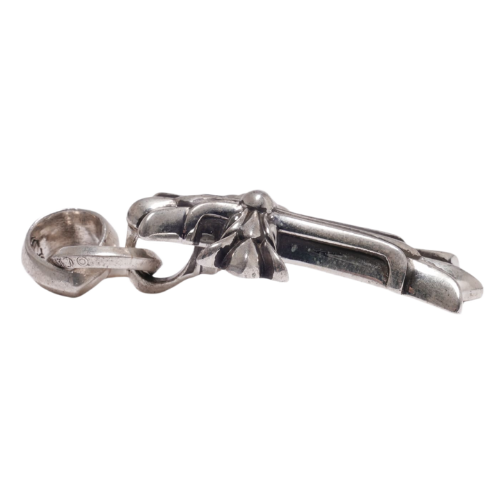 Chrome Hearts 'Double Cross' Pendant with Bale