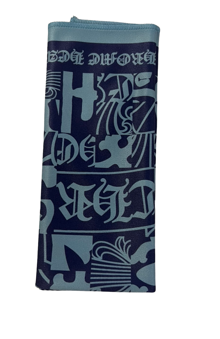 Chrome Hearts 'Blue' Glasses Cleaning Cloth