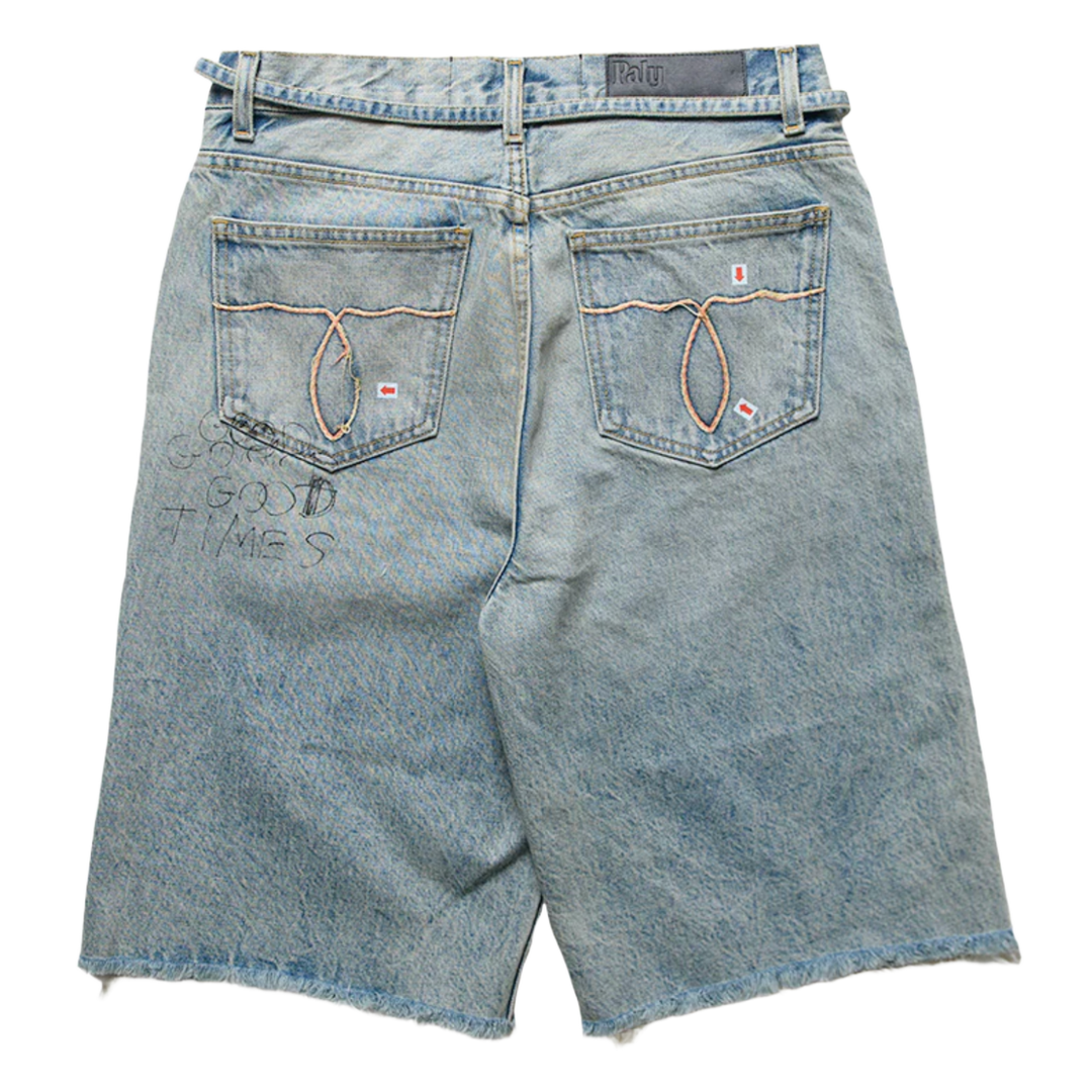 Paly 'Good Good Times' Denim Shorts
