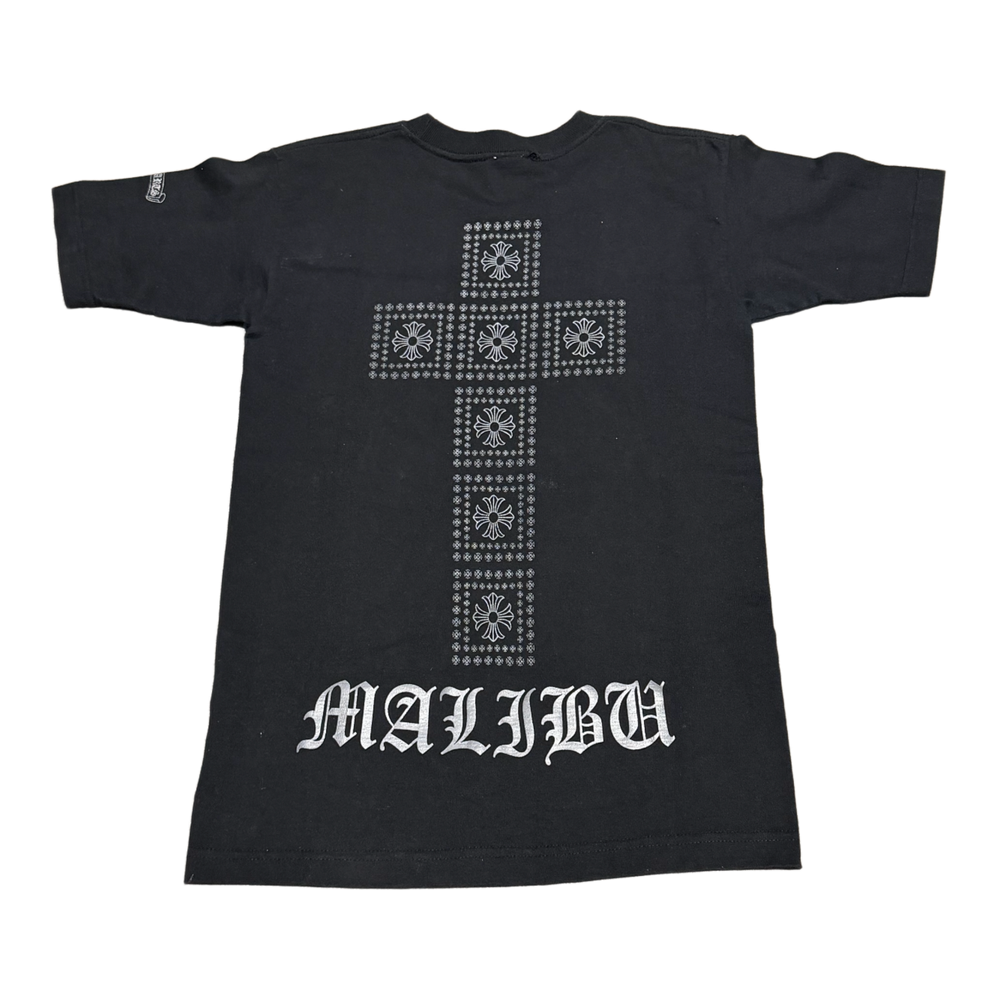 Chrome Hearts Vintage 'Plus Cross Square Malibu' Black Tee