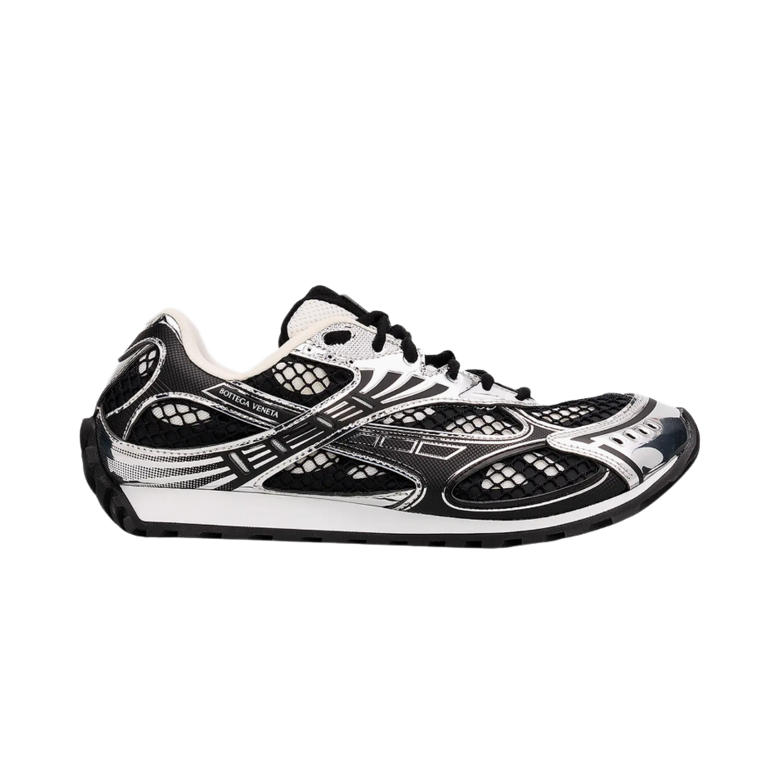 Bottega Veneta 'Black Silver' Orbit Sneakers