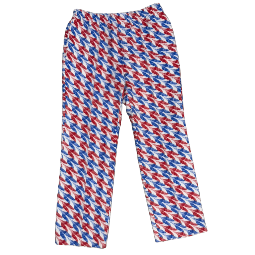 Casablanca 'Red and Blue' Houndstooth Track Pants