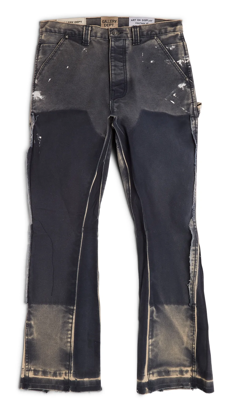 Gallery Dept 'LA Flare' Navy Carpenter Pants