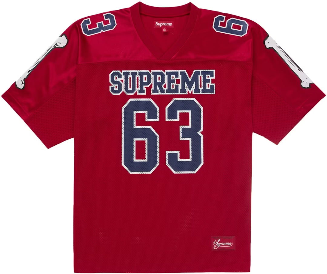 Supreme 'Bones' Football Jersey Red
