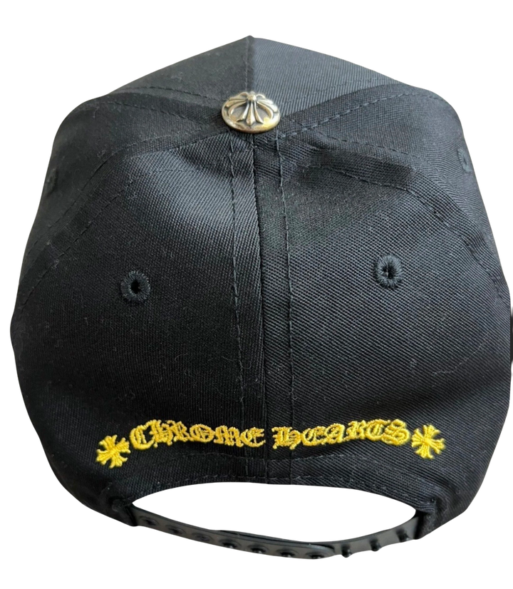 Chrome Hearts 'Yellow' CH Black Baseball Hat