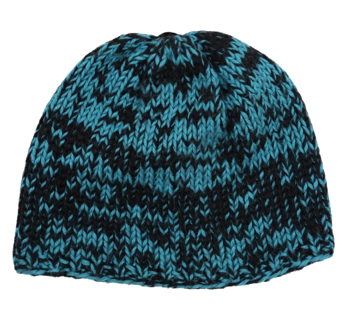 Chrome Hearts 'Teal Cashmere' Cross Patch Beanie