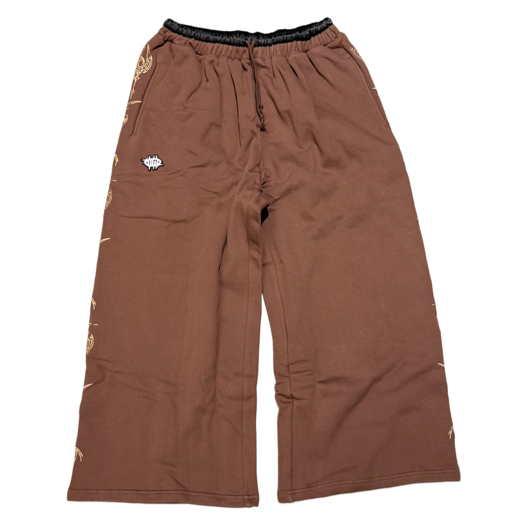 Ultra Wrld 'Brown' Tribal Sweatpants