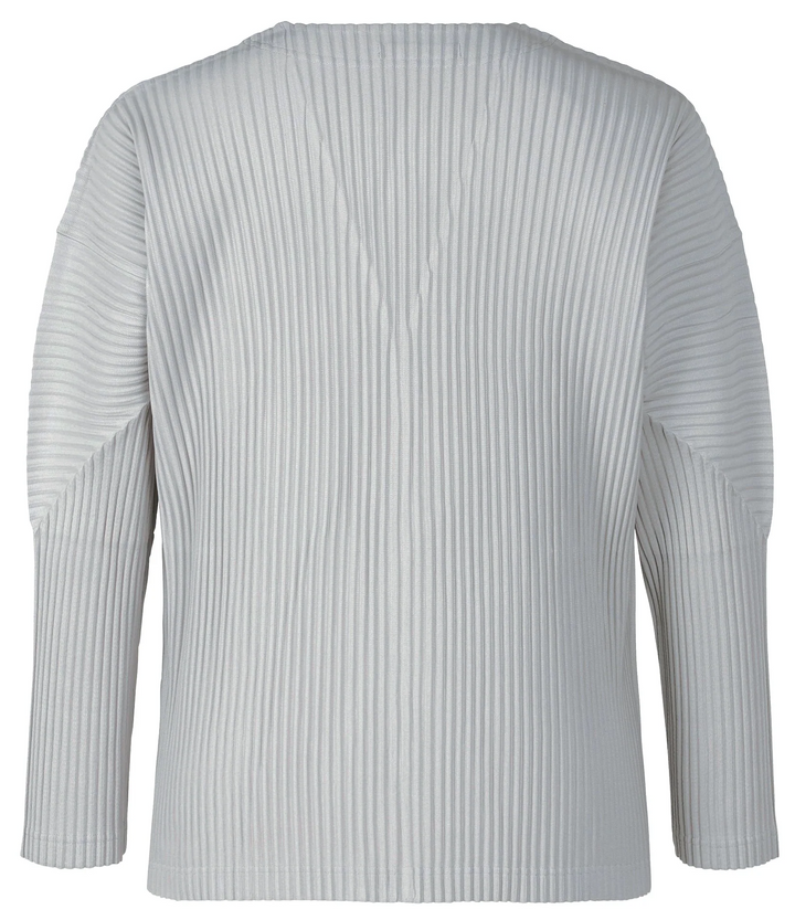 Homme Plissé Issey Miyake 'Grey' Button Up Cardigan