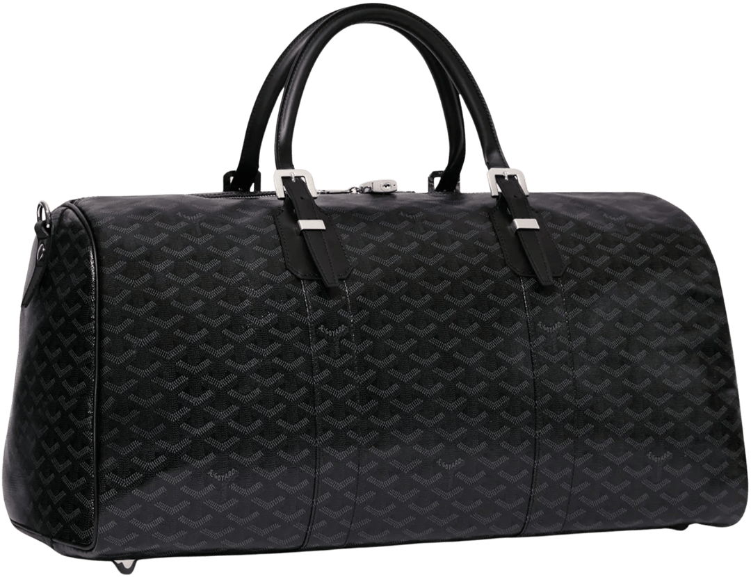 Goyard 'Jet Black' Boston 50 Duffle Bag