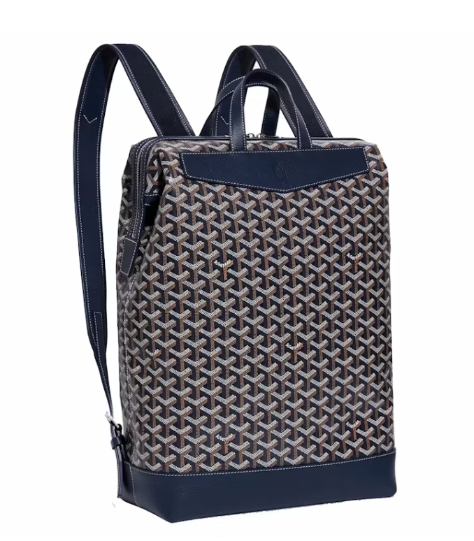 Goyard 'Navy Blue' Cisalpin Backpack