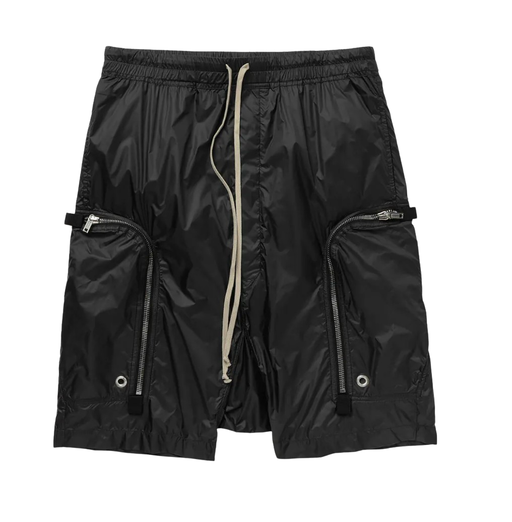 Rick Owens DRKSHDW 'Nylon' Black Pod Shorts