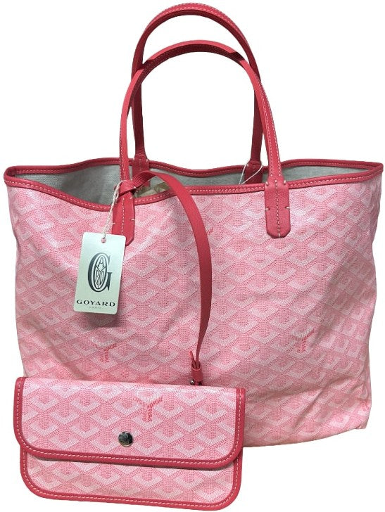 Goyard 'Pink/Rose' Saint Louis PM Tote Bag Set