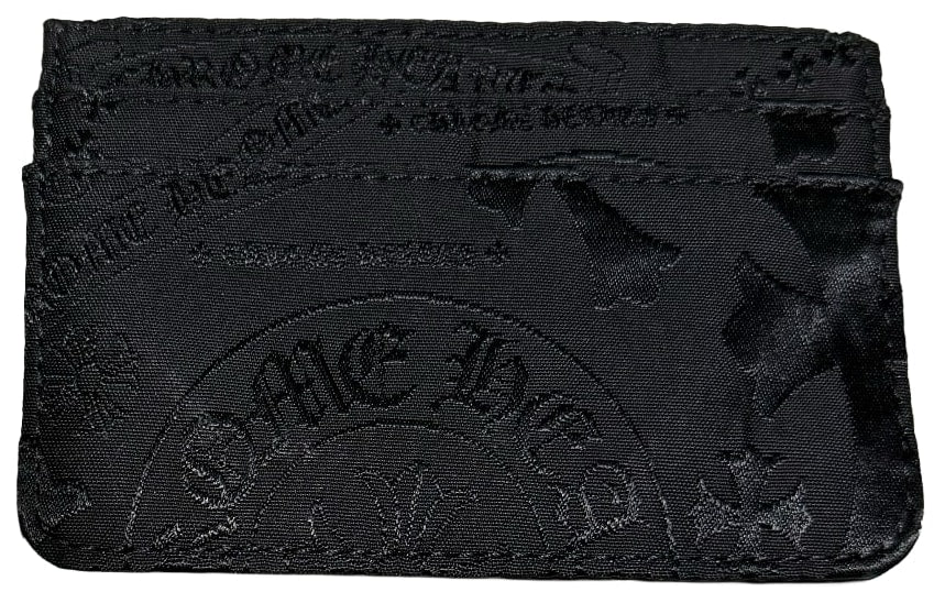 Chrome Hearts 'Stencil' Black Cardholder