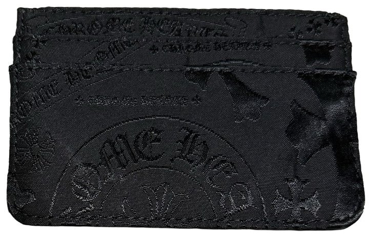 Chrome Hearts 'Stencil' Black Cardholder
