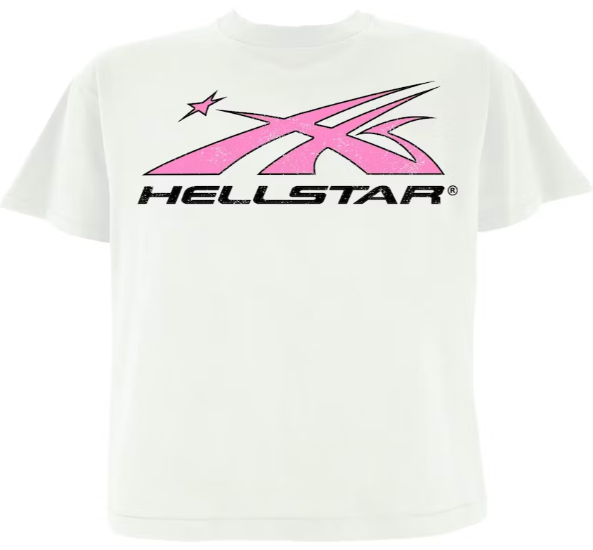 Hellstar Pink Sport Logo Tee – Showroom LA