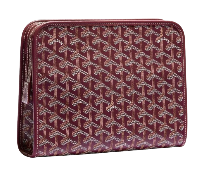 Goyard 'Burgundy' Jouvence MM Toiletry Bag