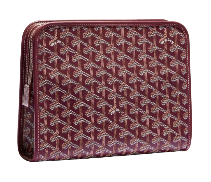 Goyard 'Burgundy' Jouvence GM Toiletry Bag