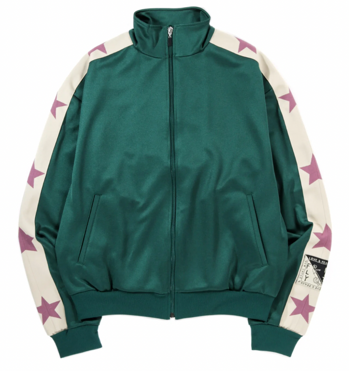 Kapital 'Stuntman & Woman' Green Track Jacket