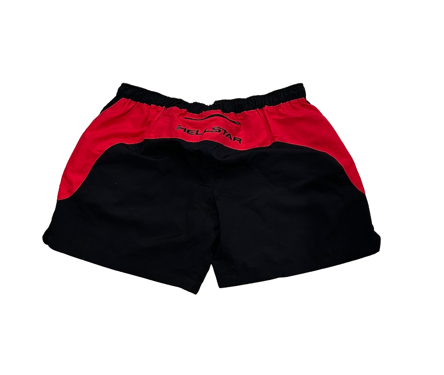 Hellstar 'Black Red' Nylon Shorts