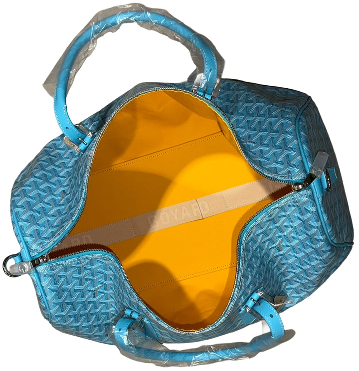 Goyard 'Turquoise' Boston 50 Duffle Bag