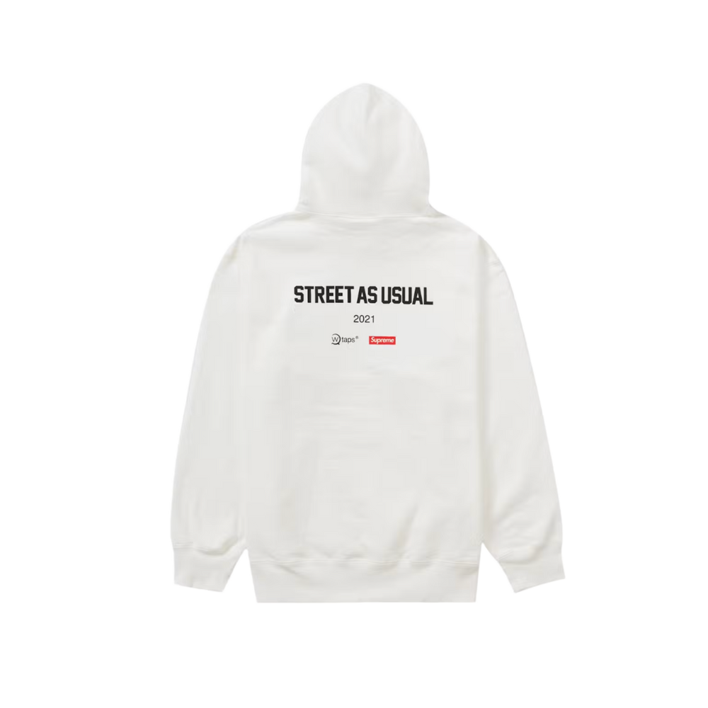 Supreme 'White' WTAPS Sic'Em Hoodie
